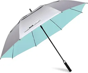 G4Free 47/54/62/68 Inch UV Protection Golf Umbrella Auto Open Vented Double Canopy Oversize Extra Large Windproof Sun Rain Umbrellas