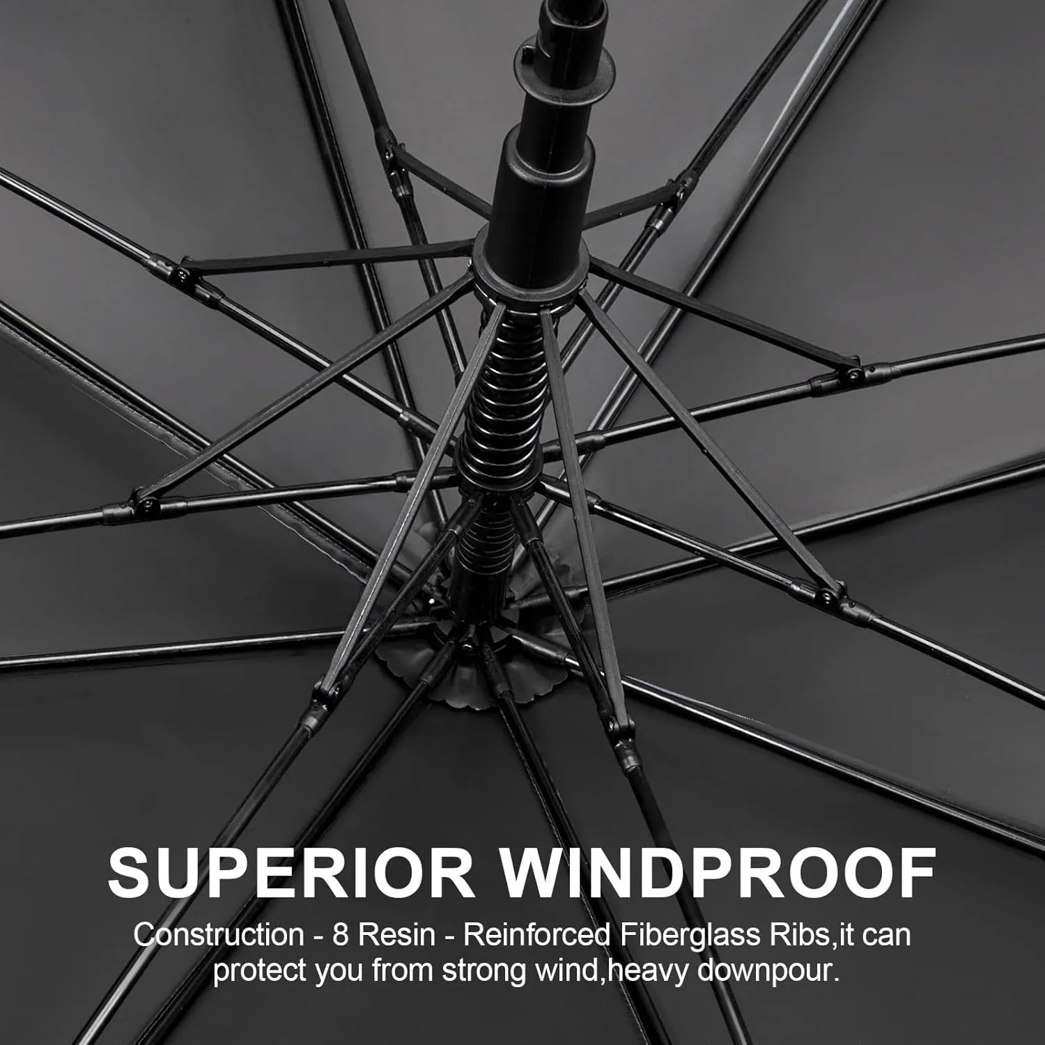 G4Free 47/54/62/68 Inch UV Protection Golf Umbrella Auto Open Vented Double Canopy Oversize Extra Large Windproof Sun Rain Umbrellas
