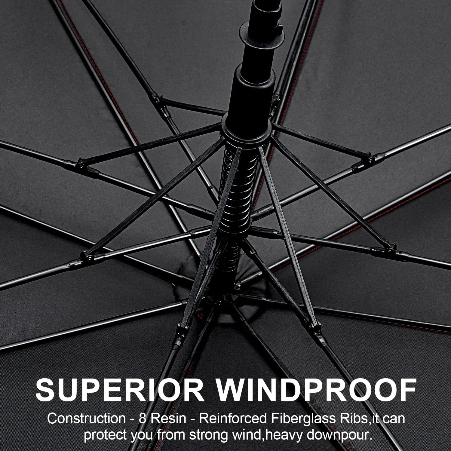 G4Free 47/54/62/68 Inch UV Protection Golf Umbrella Auto Open Vented Double Canopy Oversize Extra Large Windproof Sun Rain Umbrellas
