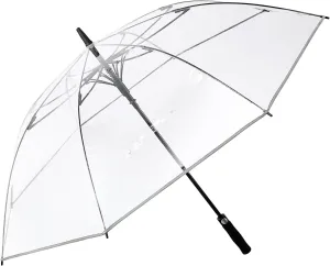 G4Free 62 Inch Clear Golf Umbrella Transparent Auto Open Large Stick Umbrella Oversized Windproof Waterproof with Sleeve for Women Men