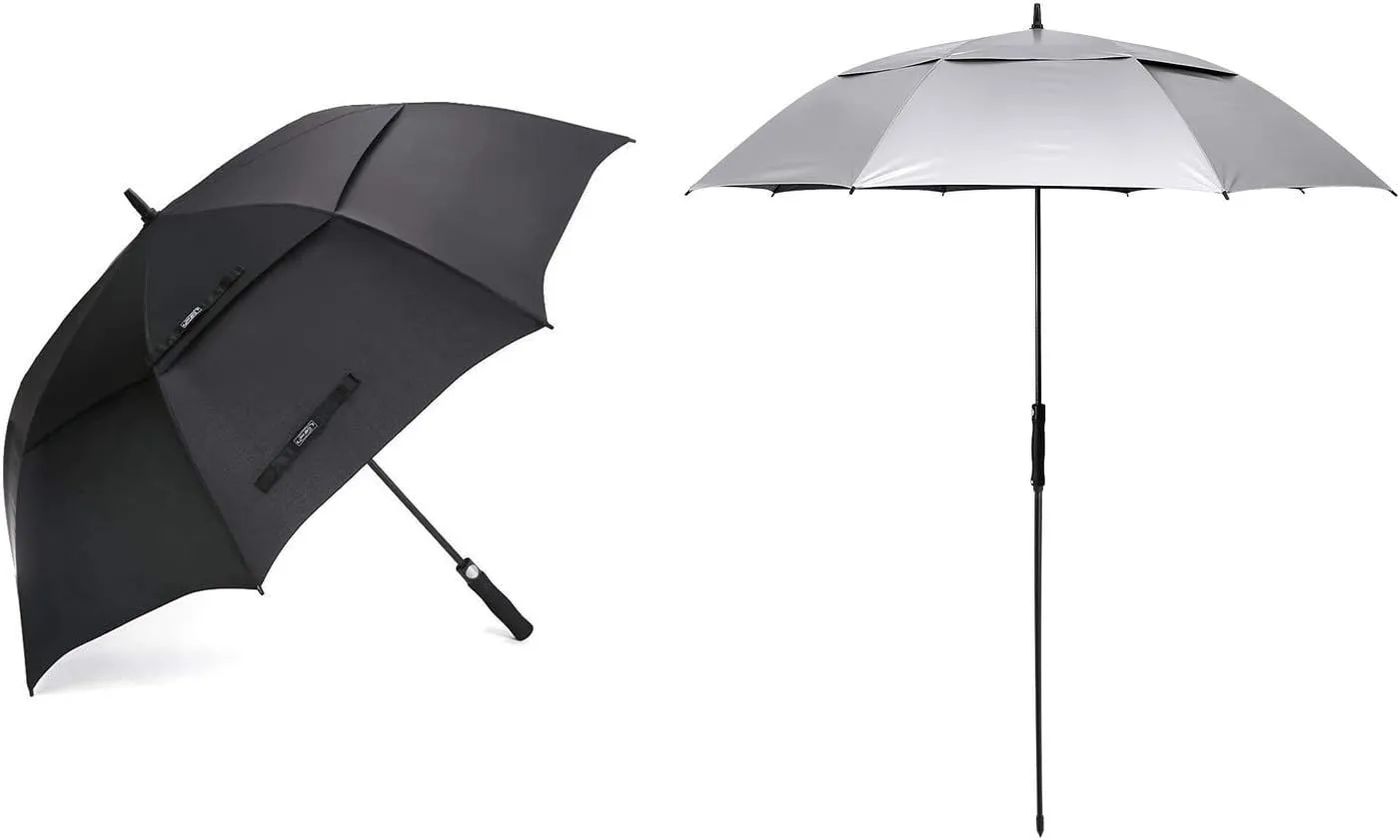 G4Free 68 Inch Golf Umbrella and 68 Inch UV Golf/Beach Umbrella Double Canopy