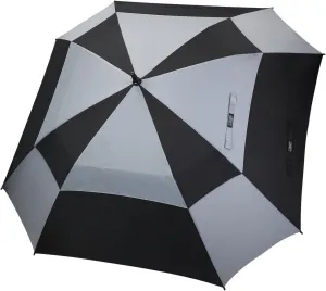 G4Free Extra Large Golf Umbrella 62/68 inch Square Vented Windproof Auto Open Double Canopy Oversized Stick Umbrella