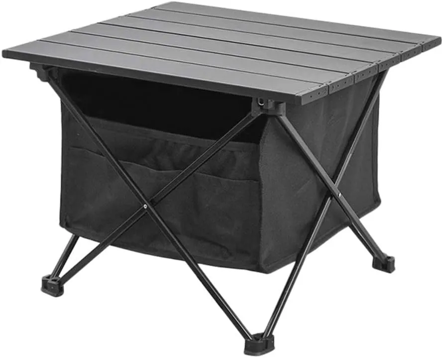 Garneck Tailgating Folding Table Storage Bag Kit Compact and Portable for BBQ Picnic Camping for Outdoor Use Easy Setup and Transport for Family and Friends