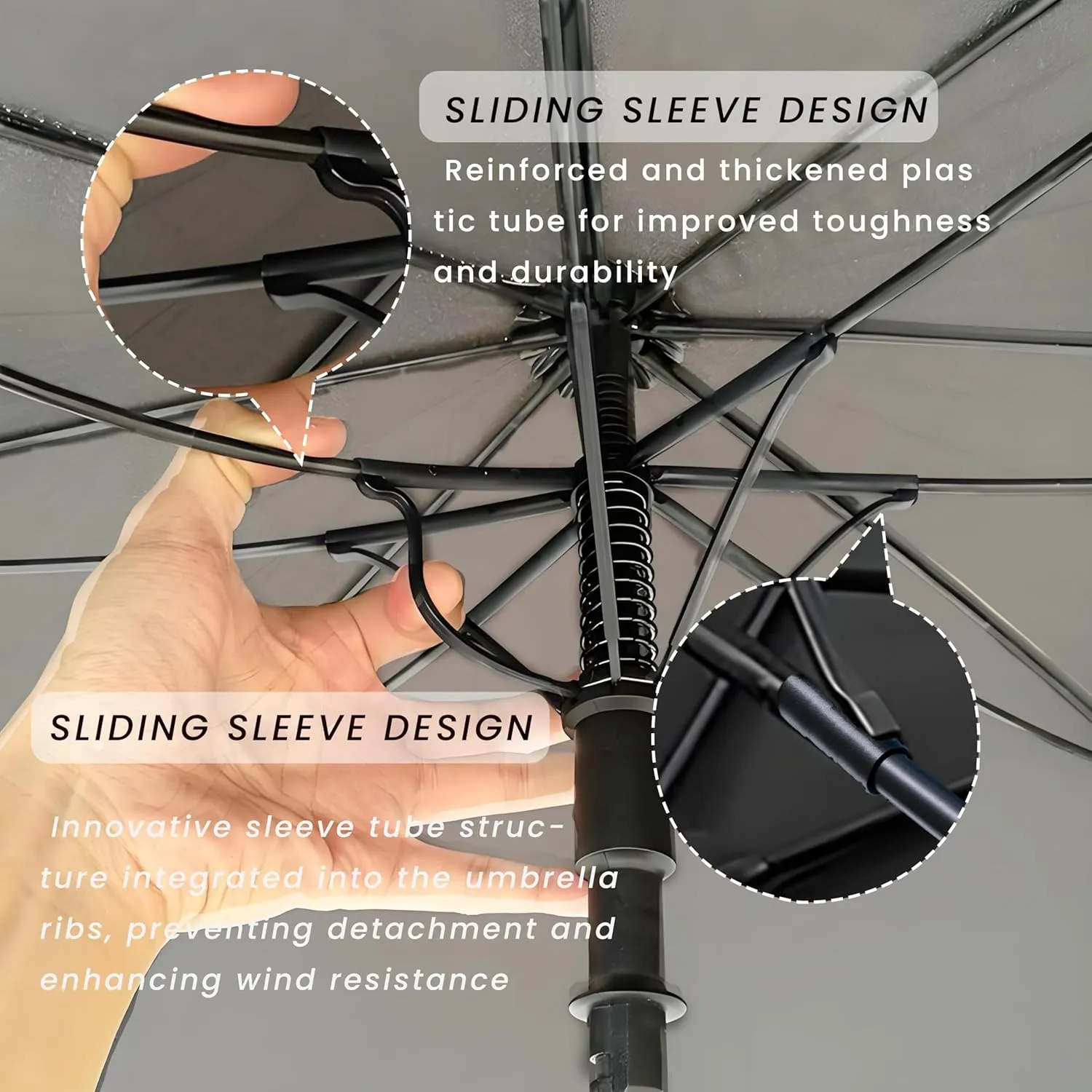 Golf Umbrella Large 62/68/72 Inch, Extra Large Oversize Double Canopy Vented Windproof Waterproof Umbrella, Automatic Open Golf Umbrella for Men and Women and Family.