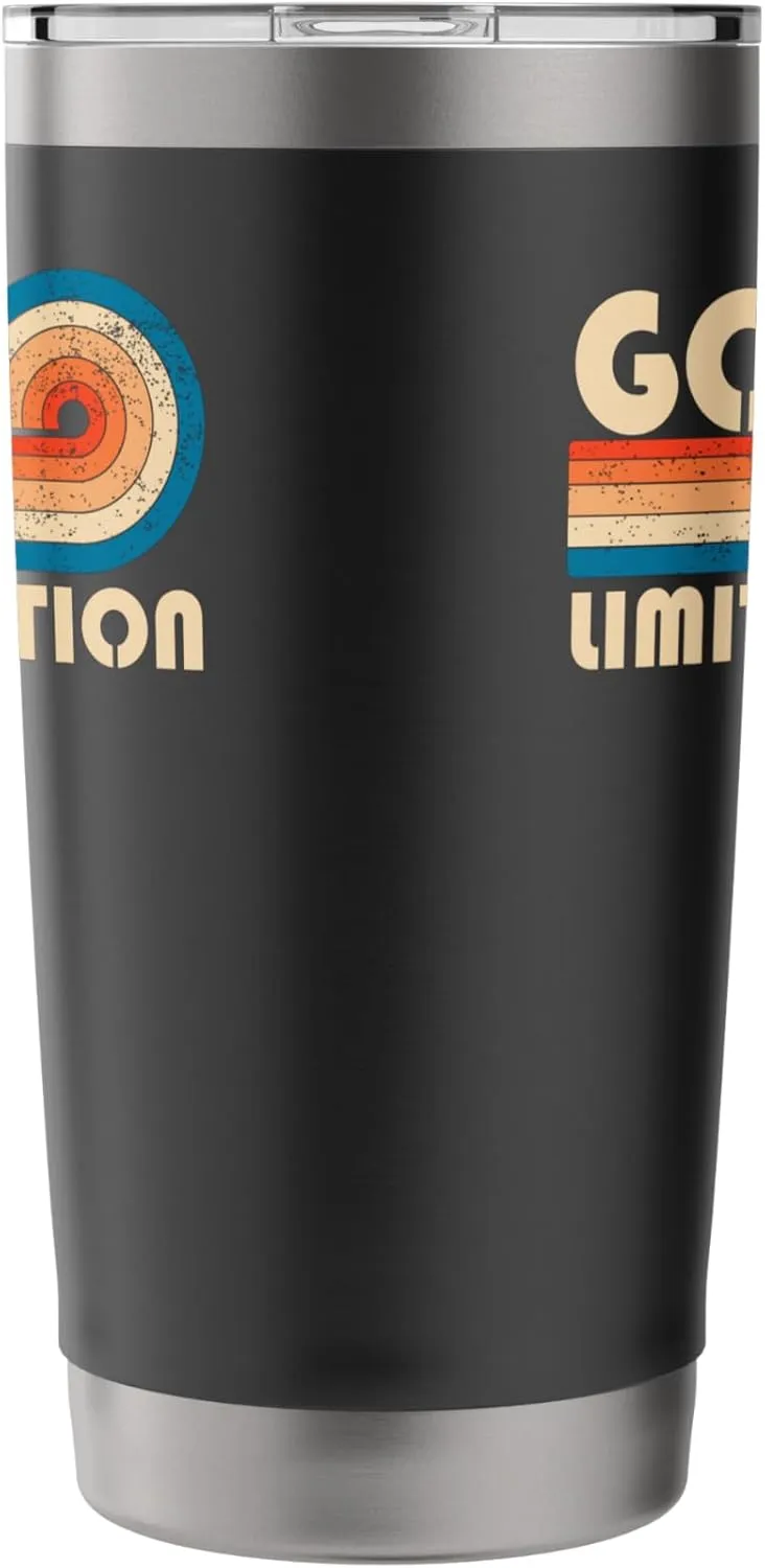 GOLLA Surname Retro Vintage 80s 90s Birthday Reunion Stainless Steel Insulated Tumbler
