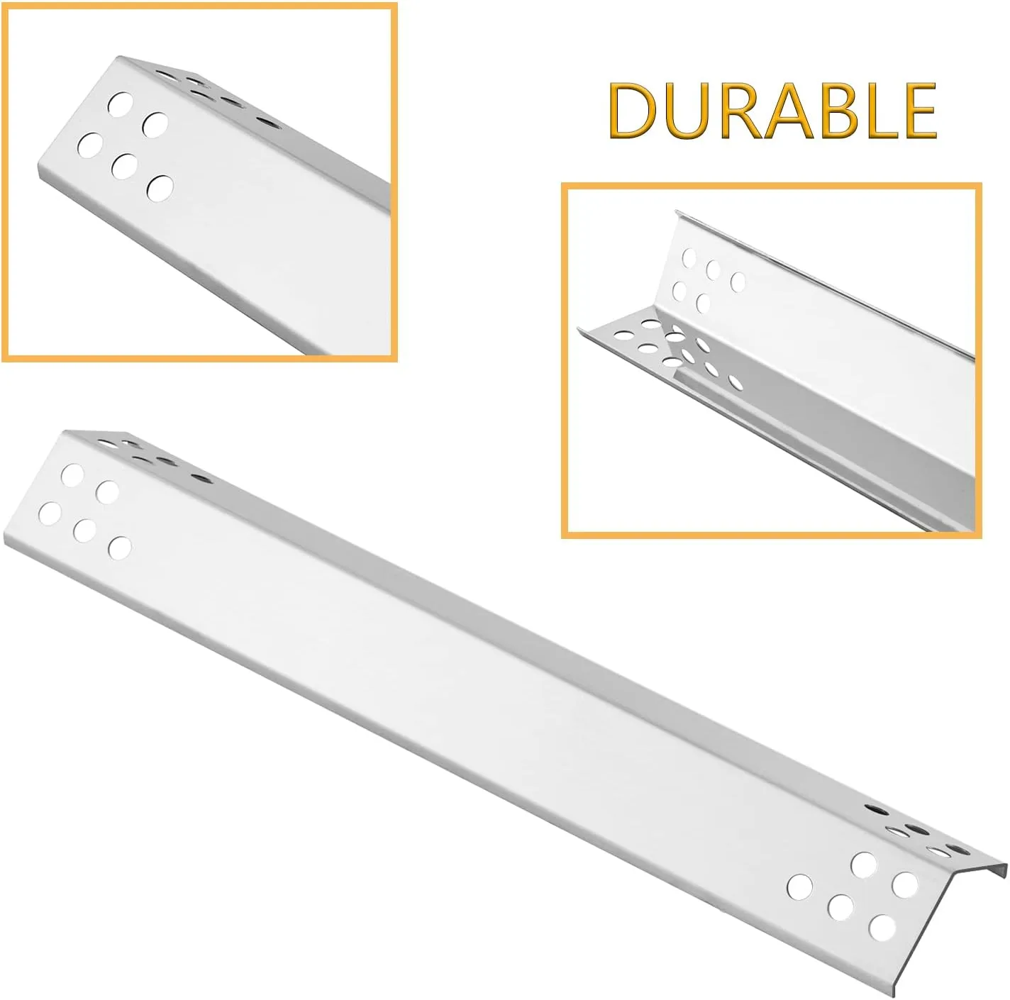 GR2210601-MM-00 Flame Tamer Burner Replacement Parts for Members Mark Grill Parts 614714 16261 Member's Mark 5 Burner GR2210601-MM-00 Sam’ s Club Heat Plates Shield Grill Burner Crossover Tube Kit