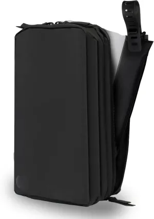 Gravel Hanging Toiletry Bag – Compact, Water-Resistant Travel Dopp Kit (Black, Plus)