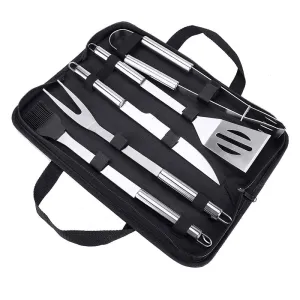 Grill 5 Piece Braai Set in Carry Case