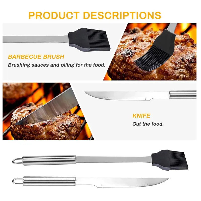 Grill 5 Piece Braai Set in Carry Case