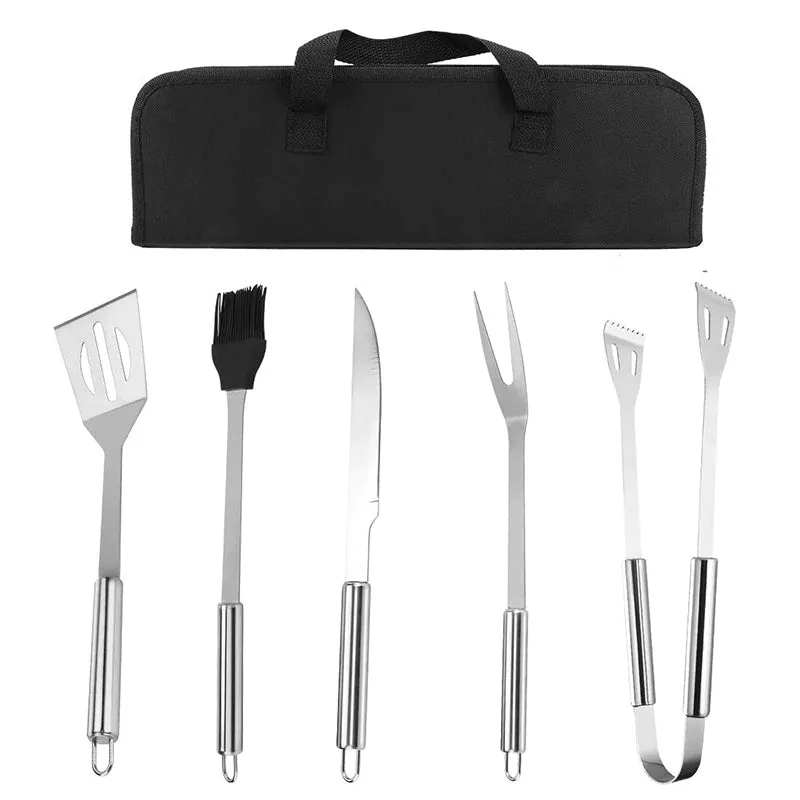 Grill 5 Piece Braai Set in Carry Case