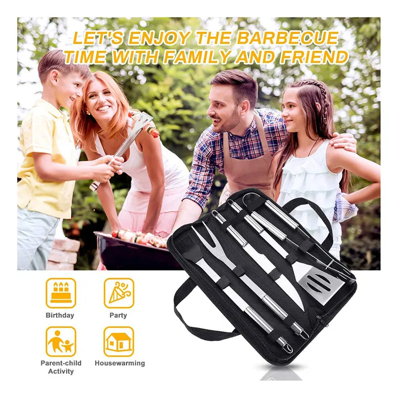 Grill 5 Piece Braai Set in Carry Case