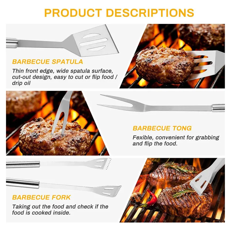 Grill 5 Piece Braai Set in Carry Case