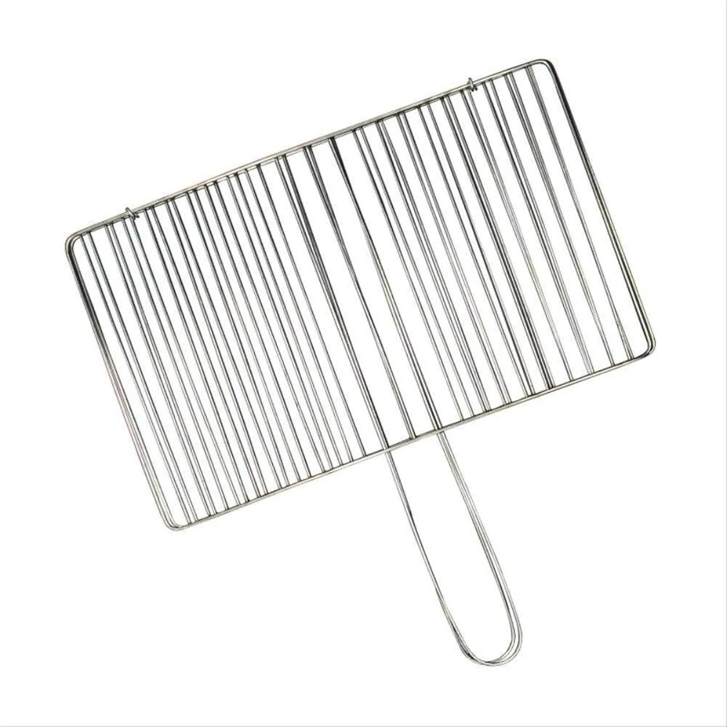 Grill Basket,BBQ Grill Rack, Barbecue mesh Clip,Grilled Fish Clip Barbecue Fish Clip Net Clip Stainless Steel Appliances Rectangular Splint Home Outdoor