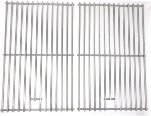 Grill Parts Gallery Replacement Stainless Steel Grates for DCS 27DBQ, BGA27-BQL, BGA27-BQN, BGA27-BQRNGas Models, Set of 2
