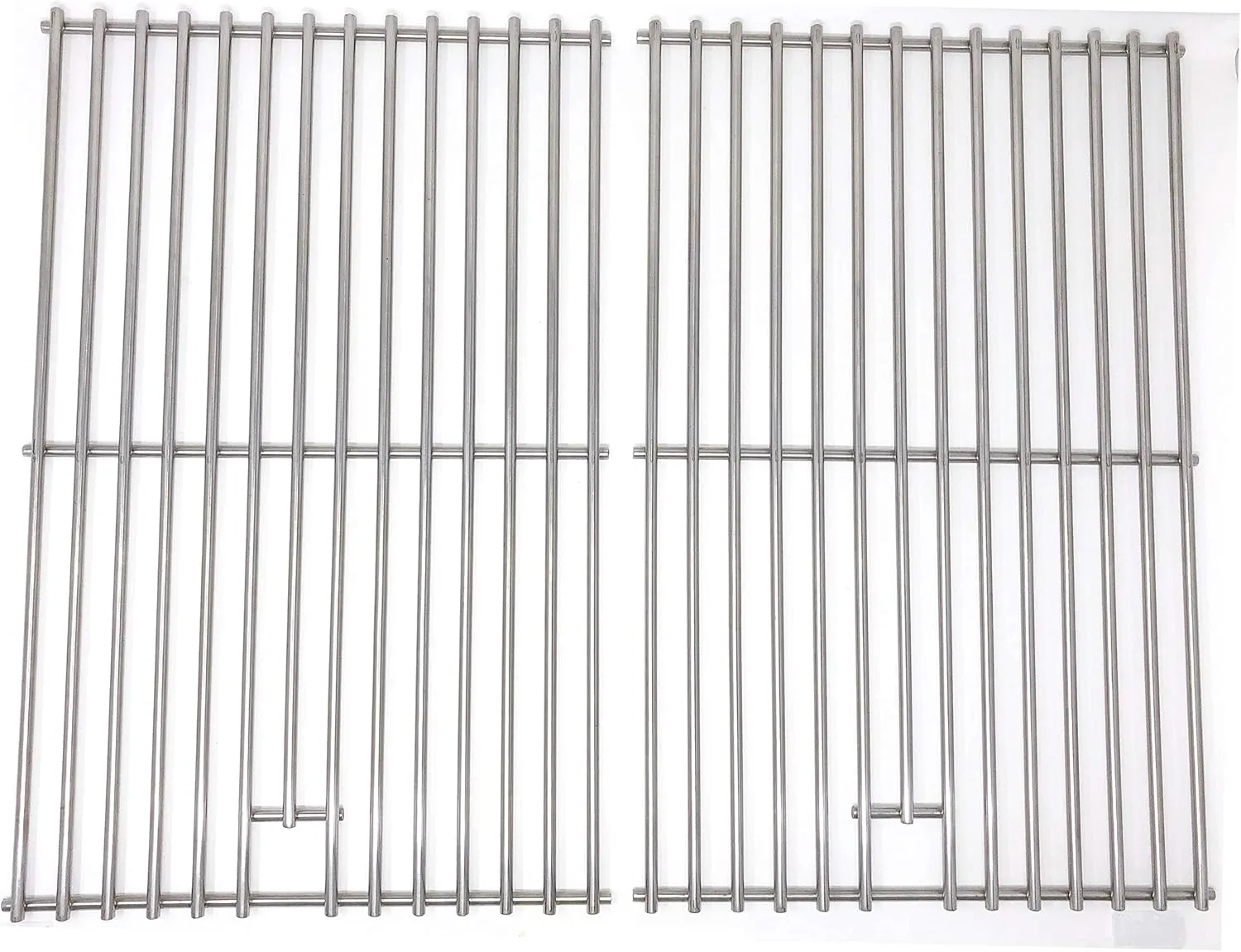 Grill Parts Gallery Replacement Stainless Steel Grates for DCS 27DBQ, BGA27-BQL, BGA27-BQN, BGA27-BQRNGas Models, Set of 2