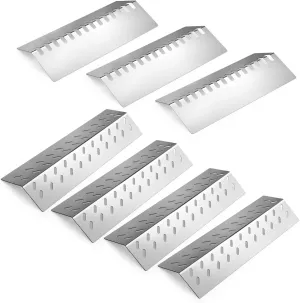 Grill Replacement Parts for Bull 16631 16520 Heat Shield Plate, Angus 4 Burner 47629, Brahma, Cal Flame G4 Outlaw, Flame Tamer for Angus, Brahma, 7 Burner Premier Bull Grill BBQ Parts