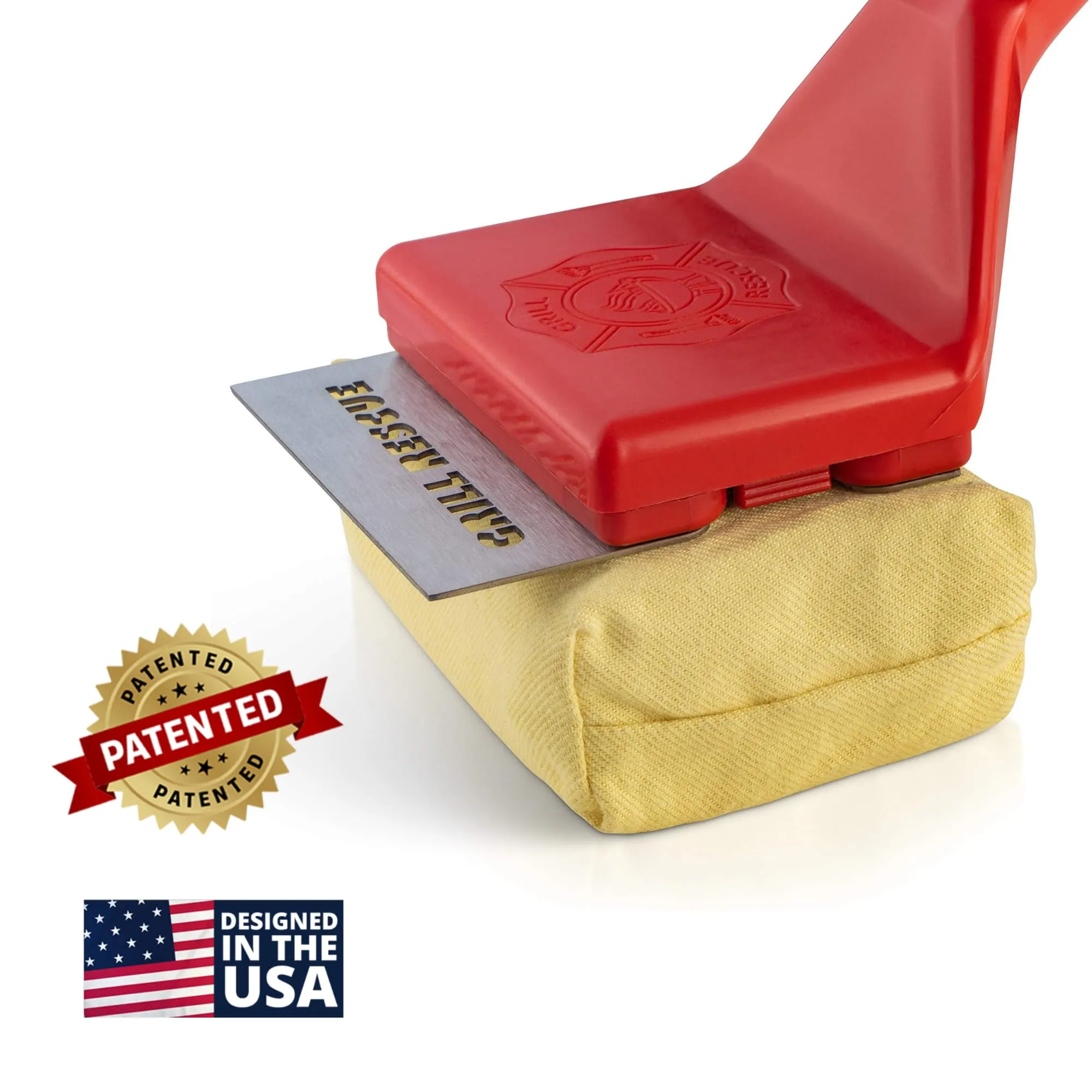 Grill Rescue BBQ Replaceable Scraper Cleaning Head, Bristle Free - Durable and Unique Scraper Tools for Cast Iron or Stainless-Steel Grates, Barbecue Cleaner (Replaceable Scraper Head)
