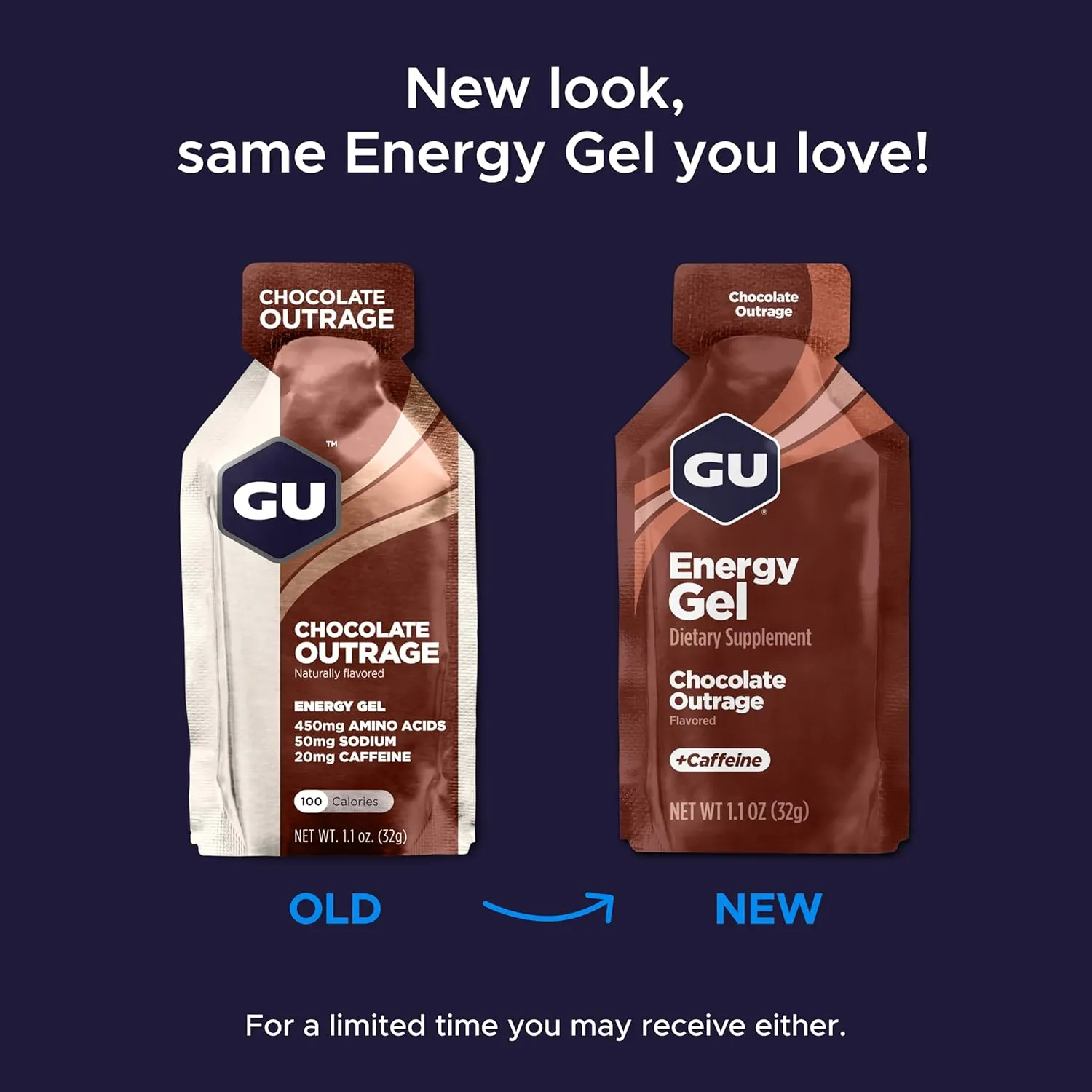 GU Energy Original Sports Nutrition Energy Gel, Vegan, Gluten-Free, Kosher, and Dairy-Free On-the-Go Energy for Any Workout, 24-Count, Assorted Fruity Flavors
