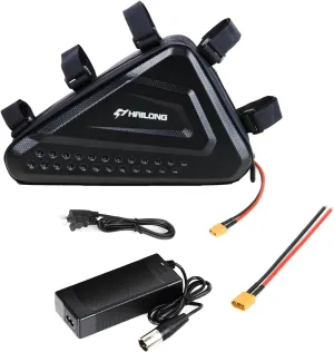 H HAILONG 36V 48V 52V Universal Power Pack with Waterproof Case for 250W-1500W Motor for Mountain Bike Motor Bike/Trike/Scooter Conversion Kit
