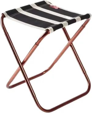 Habrur Camping Chair Fishing Chair Folding Chairs Camping Outdoor Folding Chair Camping Chair Fishing Picnic BBQ Seat Ultralight Fishing Chair Aviation Aluminum Folding Stool Lawn Chairs Outside