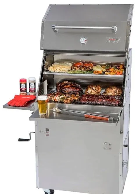 Hasty-Bake 357 PRO Stainless Steel Charcoal BBQ Grill