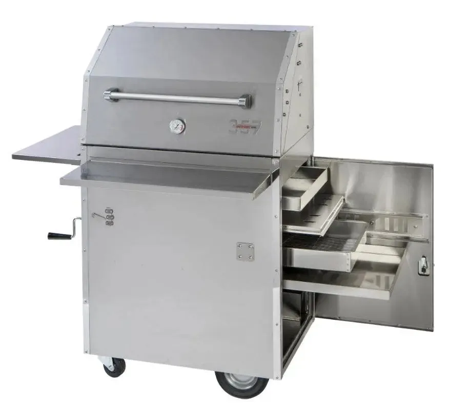 Hasty-Bake 357 PRO Stainless Steel Charcoal BBQ Grill