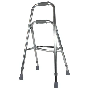 Hemi Walker - Mobility Aid for Elderly, Handicapped, Disabled Users - One Arm or Hand Support, Folding, Aluminum, Height Adjustable - Weight Capacity Up to 300 Pounds