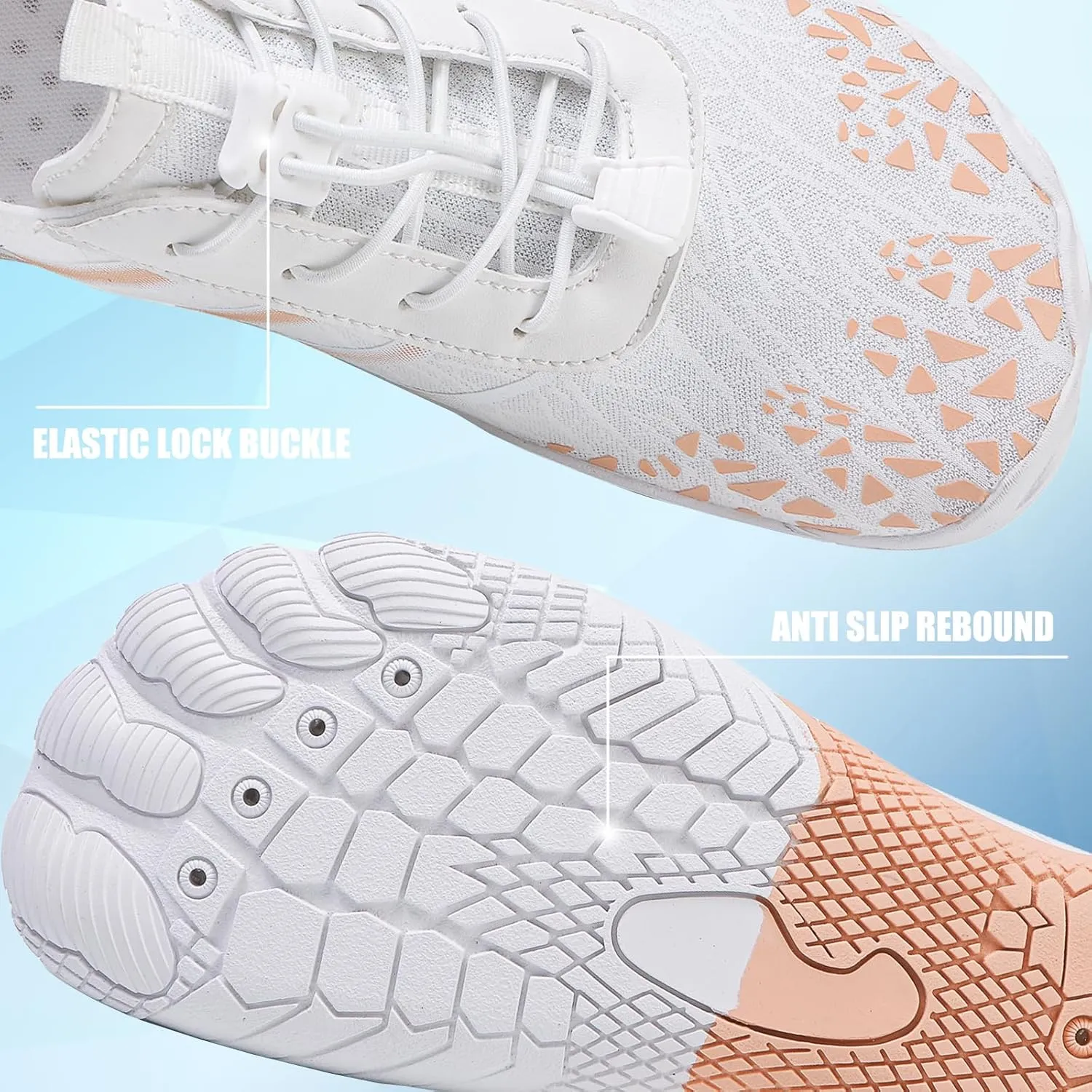 Hike Barefoot Shoes Womens Men,Unisex Barefoot Water Shoes Breathable, Anti-Slip Hiking Footwear for Athletic Wide Toe Shoe Footwear for Hiking, Walking, Running, Yoga, and Water Sports