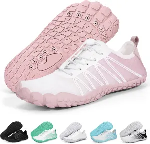 Hike Barefoot Water Shoes for Women Men Footwear, Quick Dry Wide Toe Box Pro Beach Swim Athletic Sports Shoes, Non-Slip Lightweight Aqua Shoe for Pool Hiking Walking Kayaking Diving Surfing