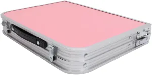 Homoyoyo Small Folding Table Portable Desk for Home Dorm Camping and Picnics Sleek Modern Design Lightweight Versatile Use for Dining Work Spaces