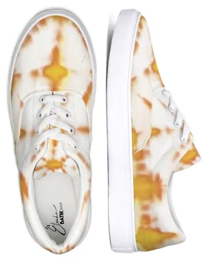 Honey Yellow Lace Up Canvas Shoe