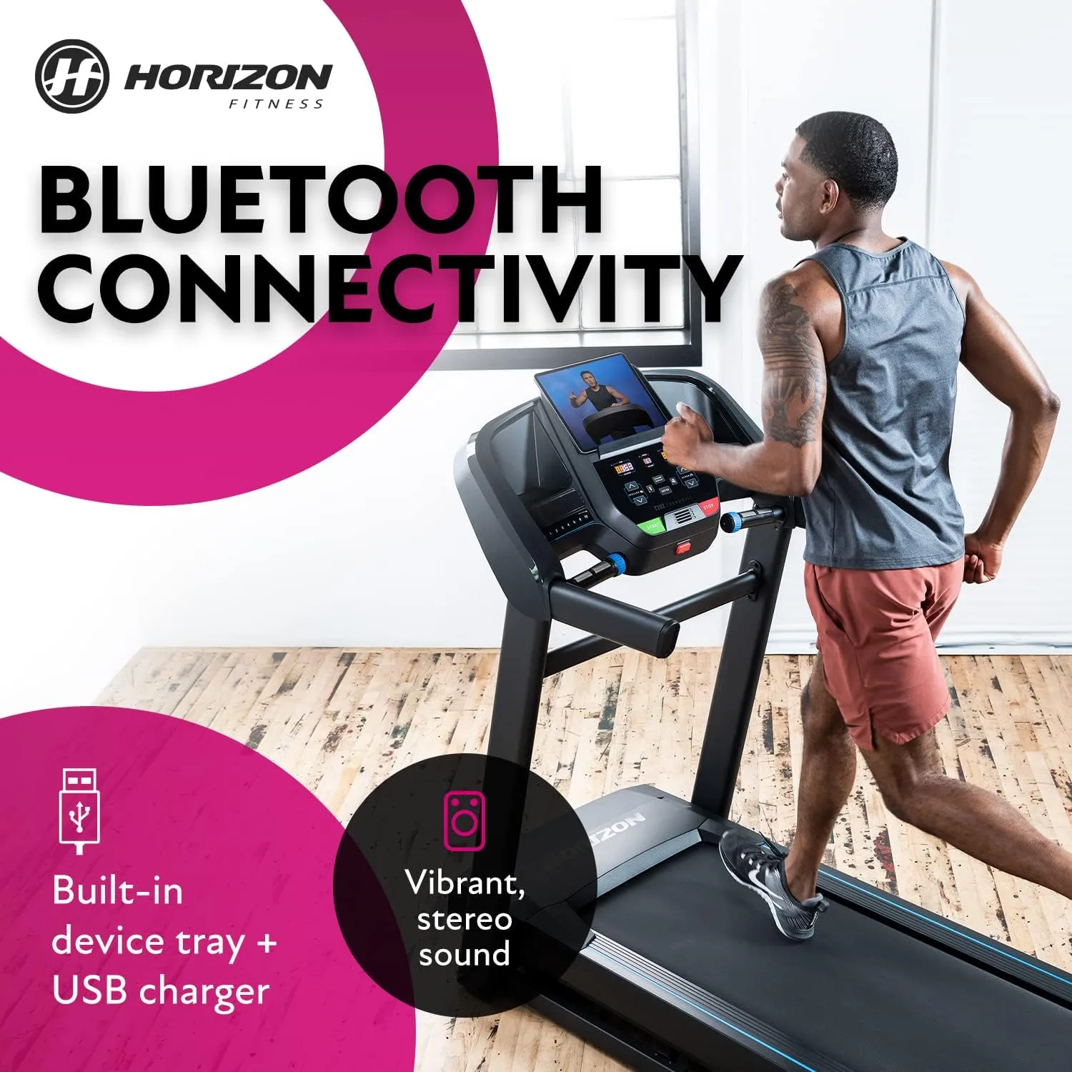 Horizon Fitness Folding Treadmill