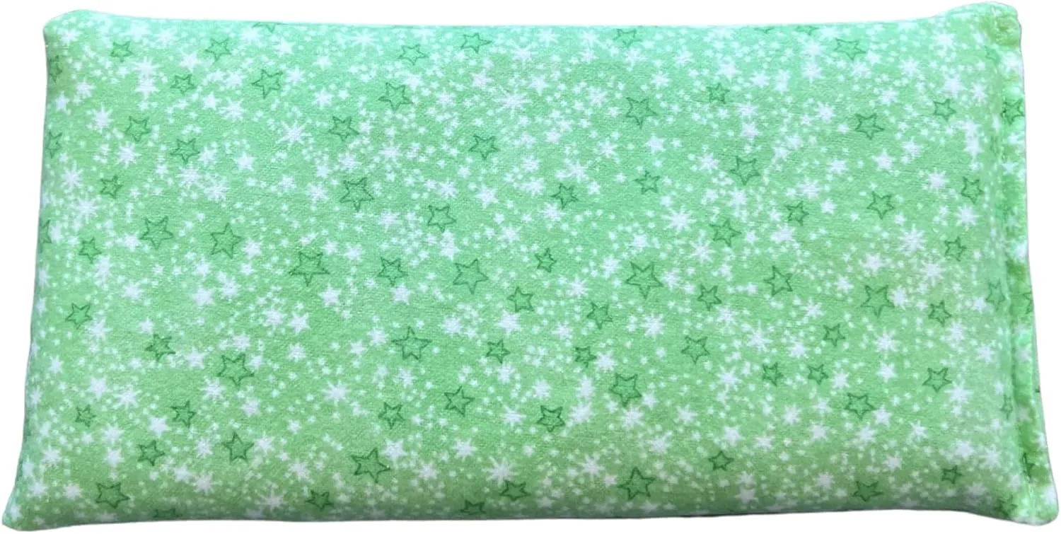 Hot/Cold Rice & Lavender Therapy Pack (Green Stars)