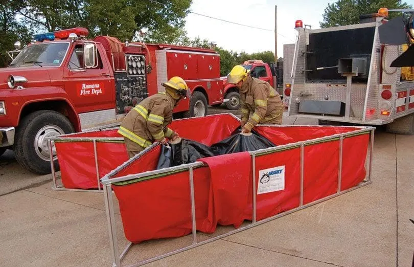 Husky Aluminum Folding Tanks