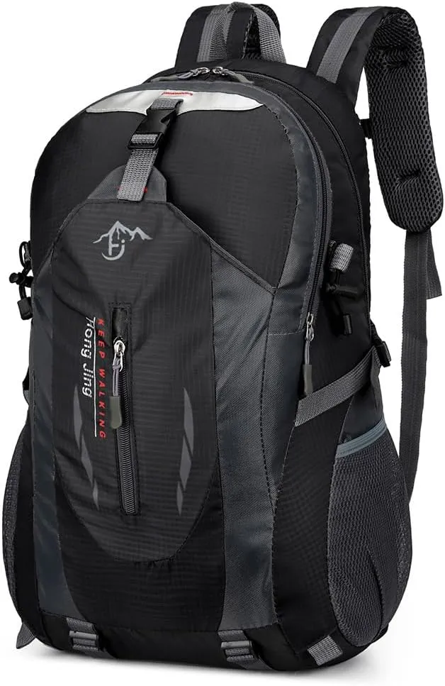 HXBER Hiking Backpack 40L Waterproof Lightweight Outdoor Hiking Trekking Daypack Travel Backpack for Men Women