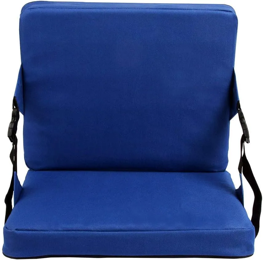 Indoor & Outdoor Folding Chair Cushion, Foldable Portable Stadium Seat,Chair Cushion for Sports Events, Outing, Travelling，Hiking, Fishing