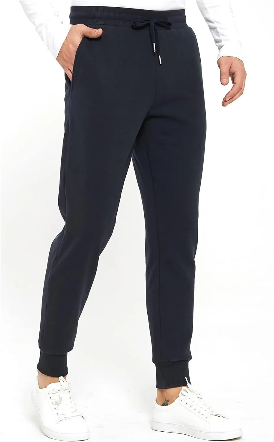 Inno Men's 30" 32" 34" 36" 38" Sherpa Fleece Lined Jogger Pants Warm Sweatpants Thermal Winter Athletic Lounge Short Tall