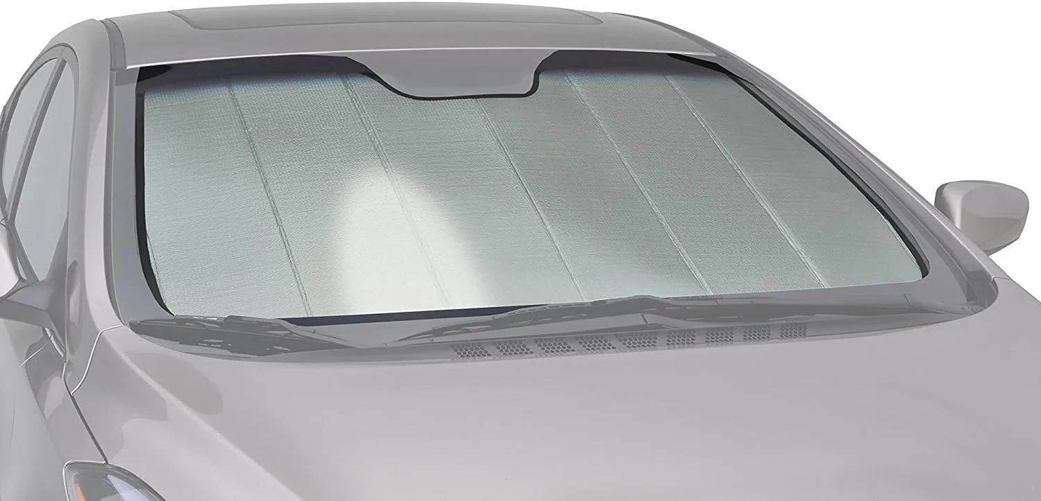 Intro-Tech CH-917-P Silver Custom Fit Premium Folding Windshield Sunshade for Select Chevrolet Camaro Models