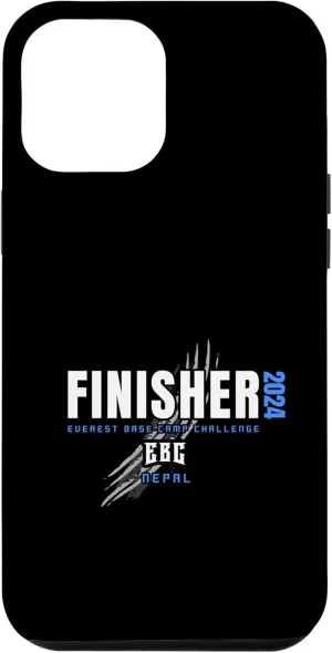 iPhone 13 Pro Max Everest Base Camp Challenge Finisher 2024 Trek Hiking Case