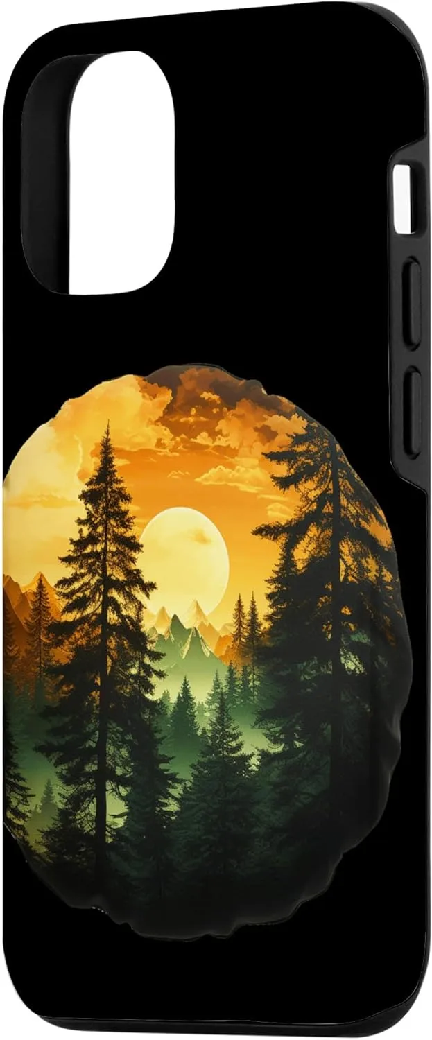 iPhone 13 Wildlife Trees Outdoors Nature Forest Sunset Trekking Hiking Case