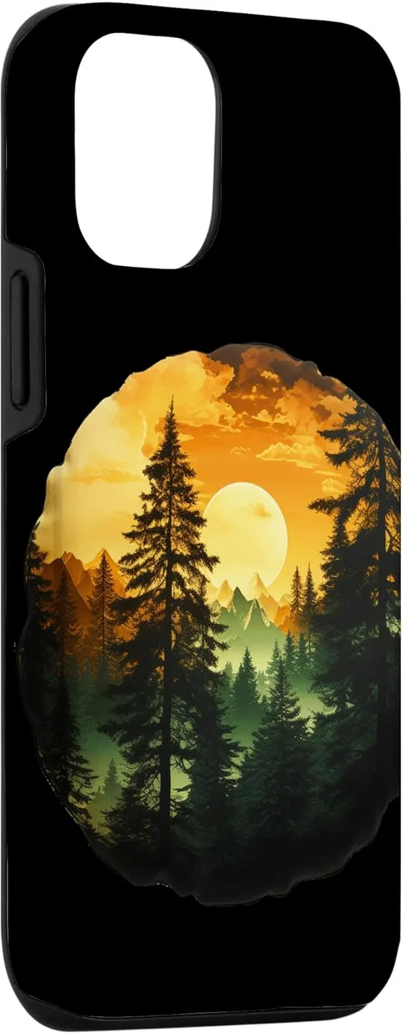 iPhone 13 Wildlife Trees Outdoors Nature Forest Sunset Trekking Hiking Case