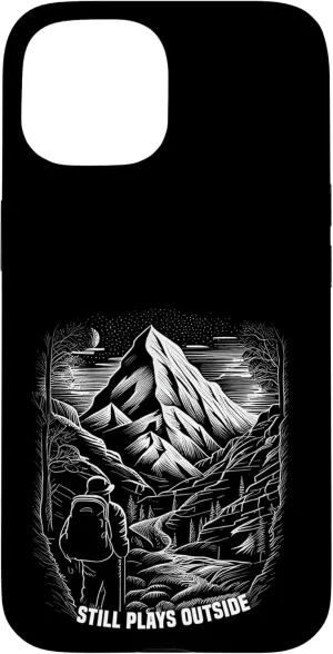iPhone 15 Hiking Mountain Climbing Wilderness Forest Trail Adventure Case