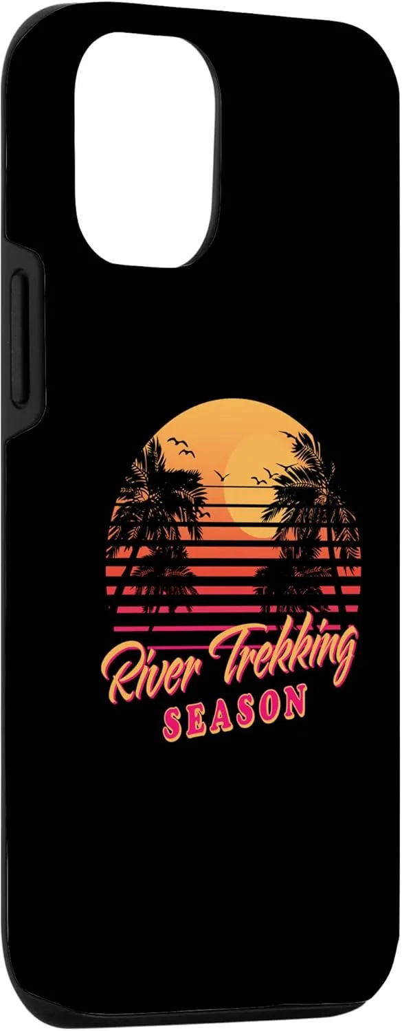 iPhone 15 River Trekking Season River Climbing Hobby River Tracing Case