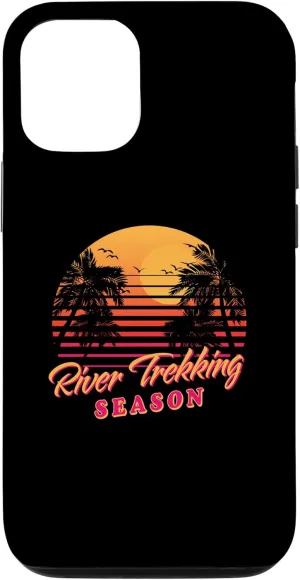 iPhone 15 River Trekking Season River Climbing Hobby River Tracing Case