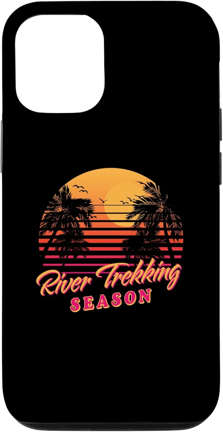 iPhone 15 River Trekking Season River Climbing Hobby River Tracing Case