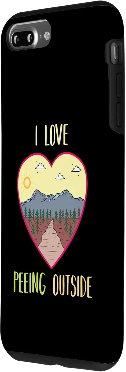 iPhone 7 Plus/8 Plus Camping Outdoors Camp Lakeside Funny Backpacker Quote Hiking Case