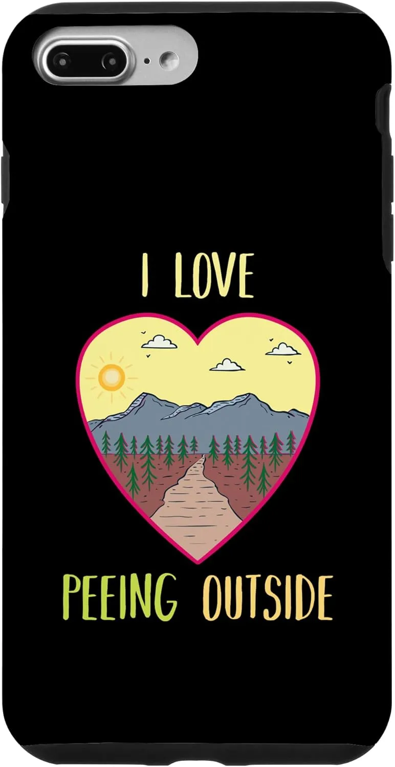 iPhone 7 Plus/8 Plus Camping Outdoors Camp Lakeside Funny Backpacker Quote Hiking Case