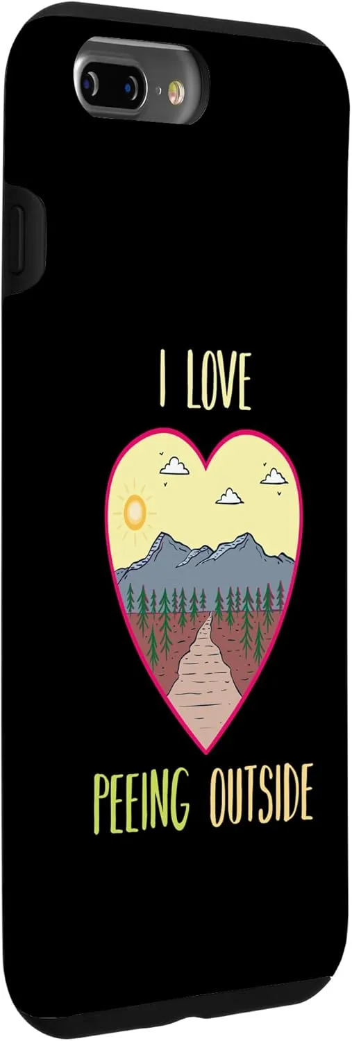 iPhone 7 Plus/8 Plus Camping Outdoors Camp Lakeside Funny Backpacker Quote Hiking Case