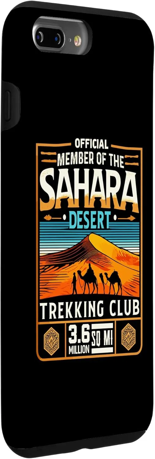 iPhone 7 Plus/8 Plus Official Member of the Sahara Desert Trekking Club Adventure Case