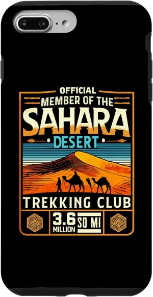iPhone 7 Plus/8 Plus Official Member of the Sahara Desert Trekking Club Adventure Case